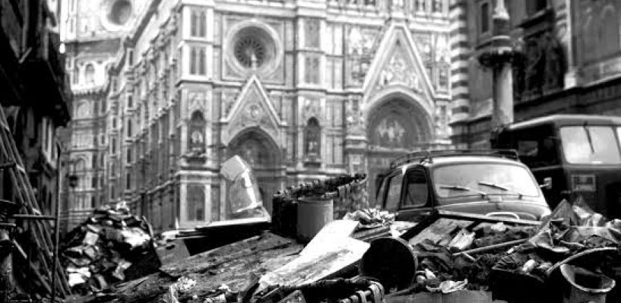 L’alluvione di Firenze 60 anni fa